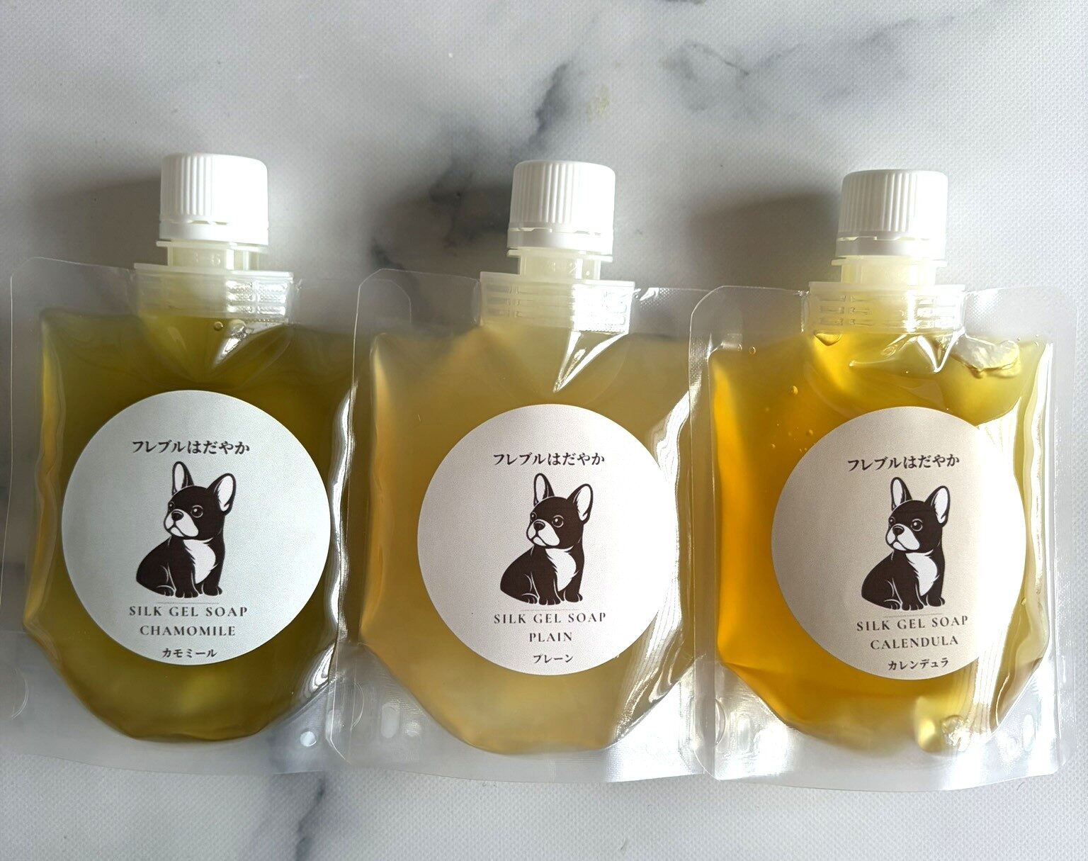 フレブルはだやか シルクジェルソープ